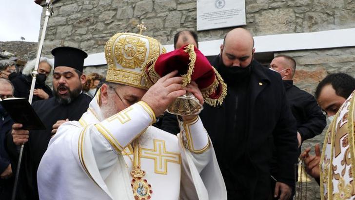 Patriarch Bartholomew and Greece’s Deputy Minister of Foreign Affairs attended a ceremony in Gokceada