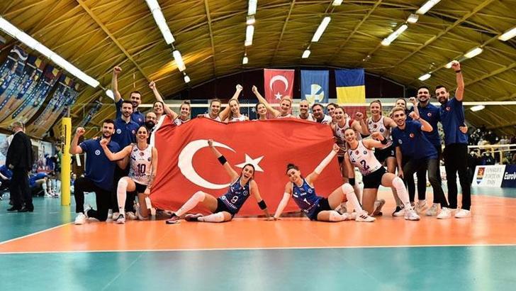 Aydın Büyükşehir Belediyespor, CEV Challenge Kupası'nda yarı finale yükseldi