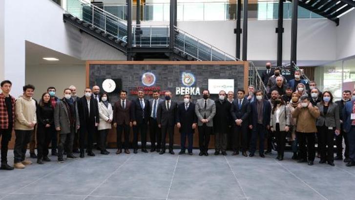 TEKNOFEST 2022 için takım lideri öğretmenler BEBKA binasında kampa girdi