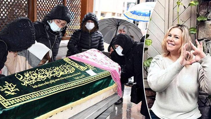 ABD'de eski eşinin öldürdüğü Bengü, son yolculuğuna uğurlandı