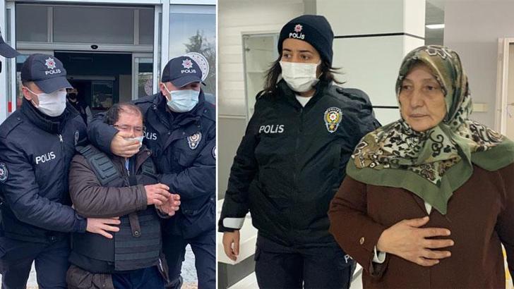 Eşini 10 yerinden bıçaklayarak öldüren koca ile annesi tutuklandı