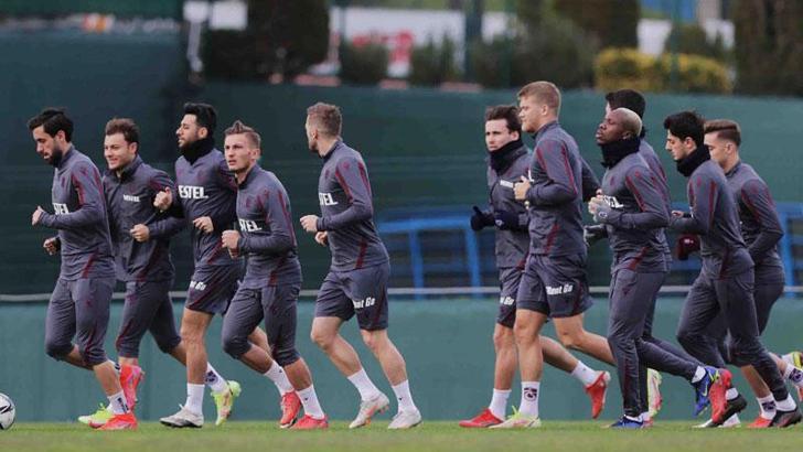 Trabzonspor’da Kasımpaşa hazırlıkları devam ediyor