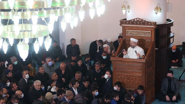 Erbaş: İnsanın hayatında ibadet yoksa o insanın hayatının Allah indinde bir değeri yok