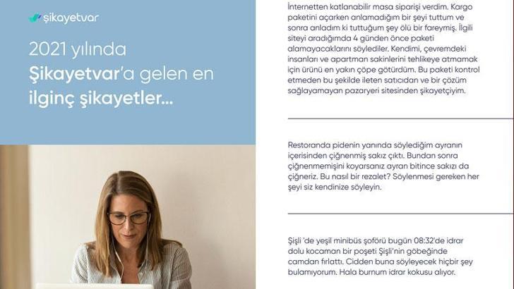 2021’in en ilginç şikayetleri belli oldu; ayranın içinden çiğnenmiş sakız çıktı