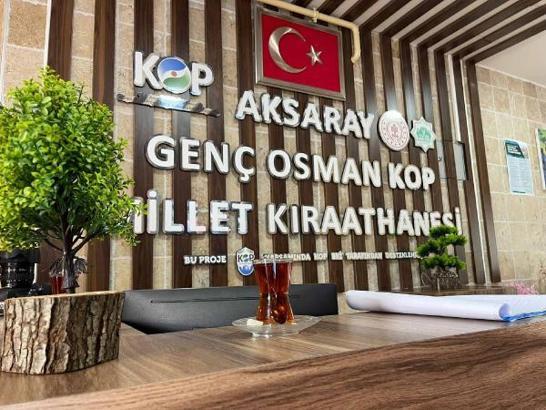 Aksaray’da Millet Kıraathanesi sömestir tatilinde yüzlerce ziyaretçi ağırladı