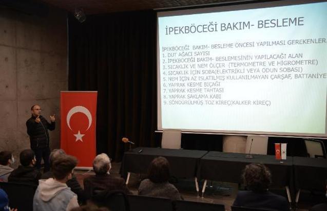 Osmangazi’de, 'İpek Böceği Yetiştiriciliği Kursu' düzenlendi