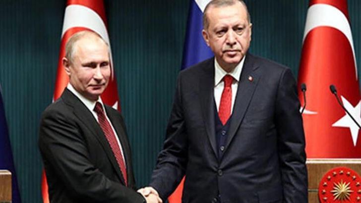 Putin'den, Cumhurbaşkanı Erdoğan'a 'geçmiş olsun' telgrafı