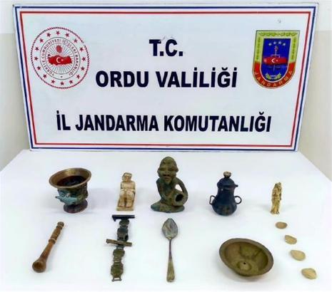Ordu'da tarihi eser operasyonu