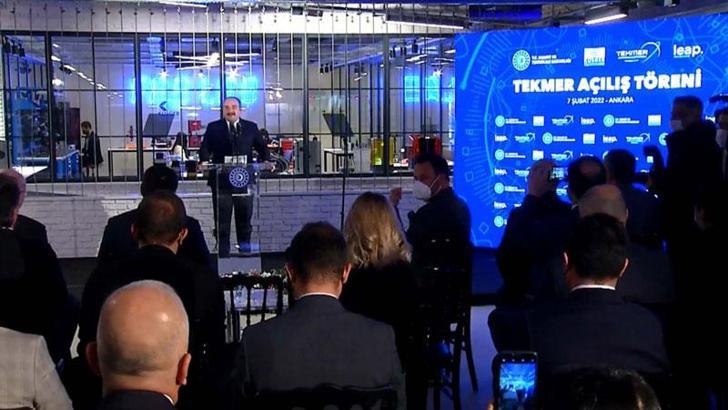 Bakan Varank, Ankara TEKMER'in açılışını yaptı