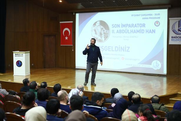 Abdülhamid Han Bağcılar’da düzenlenen programla anıldı