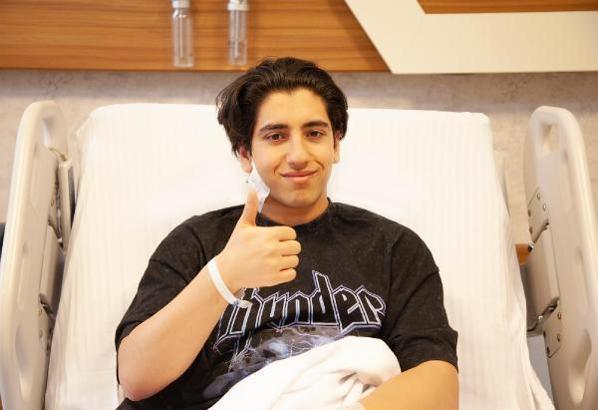 Psikolojisini bozan ellerinin aşırı terlemesinden ETS ameliyatı ile kurtuldu