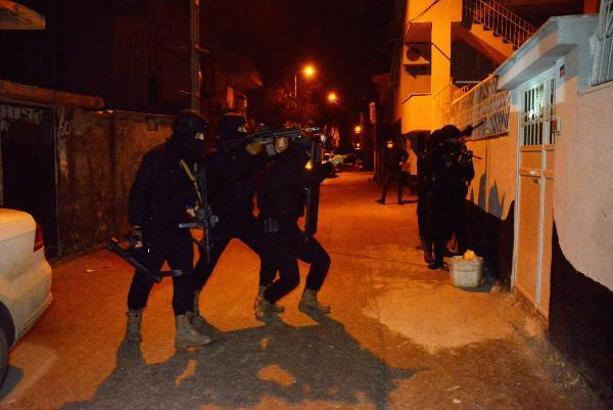 Adana'da 15 Şubat öncesi şafakta terör operasyonu