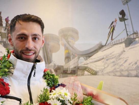 Fatih Arda İpcioğlu, memleketi Erzurum'da coşkuyla karşılandı