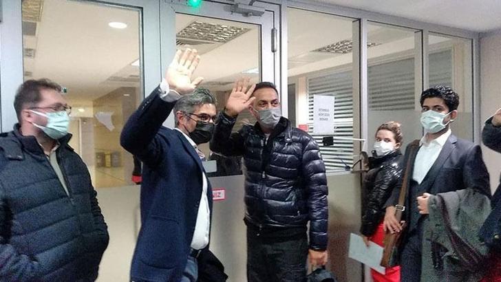 İnfaz işlemleri tamamlanan Murat Ağırel ve Barış Pehlivan Silivri Cezaevine götürüldüler