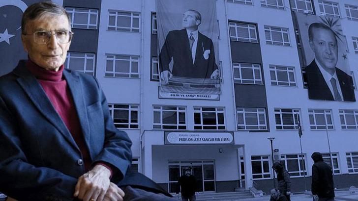 Aziz Sancar, adı verilen eğitim kampüsünün açılışı için Ankara'da