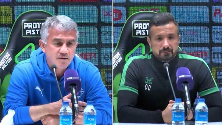 İttifak Holding Konyaspor - Kasımpaşa maçının ardından