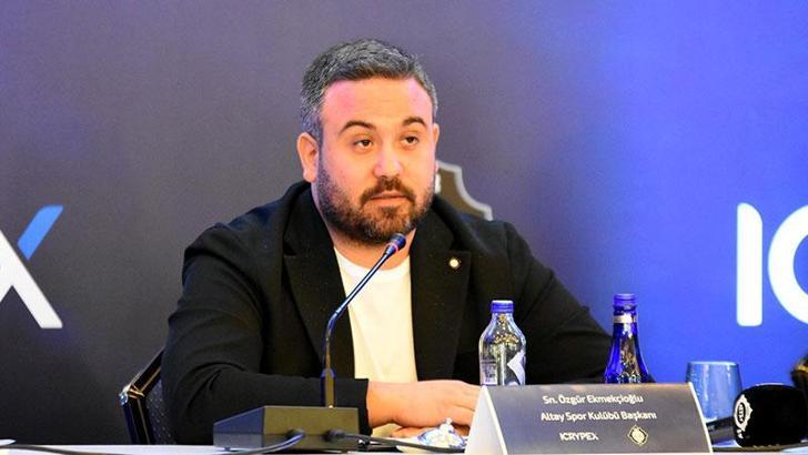 Altay Başkanı Ekmekçioğlu'ndan VAR hakemlerine tepki