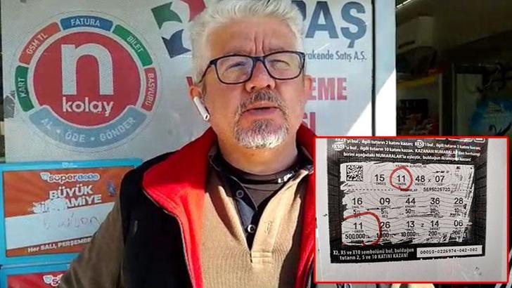 10 liralık Kazı Kazan ile 500 bin lira kazandı
