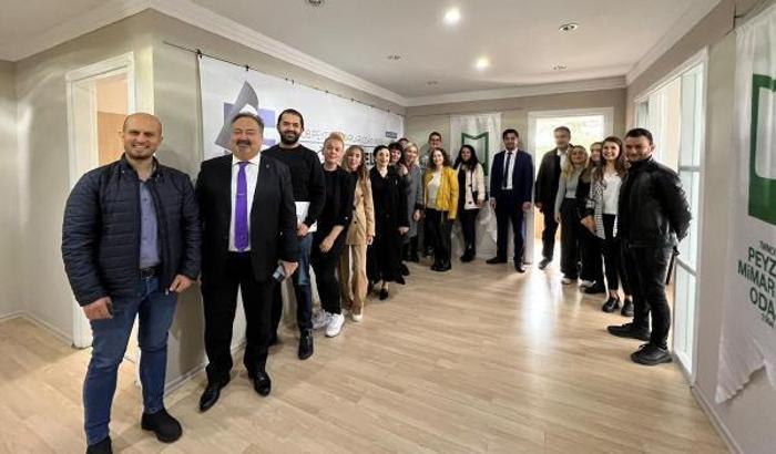 Peyzaj Mimarları Odası'nda Kıldan dönemi