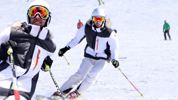 Uçan Türk Arda, Palandöken'de Olimpiyatın stresini attı