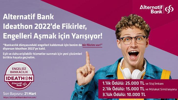 Alternatif Bank Engelsiz Bankacılık Ideathon başvuruları başladı