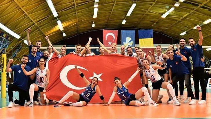 Aydın voleybolda Avrupa'da yarı final sınavında