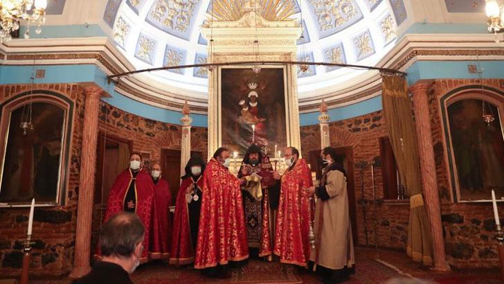 2 yıl sonra Surp Hripsimyans Kilisesi'nin çanları yeniden çaldı