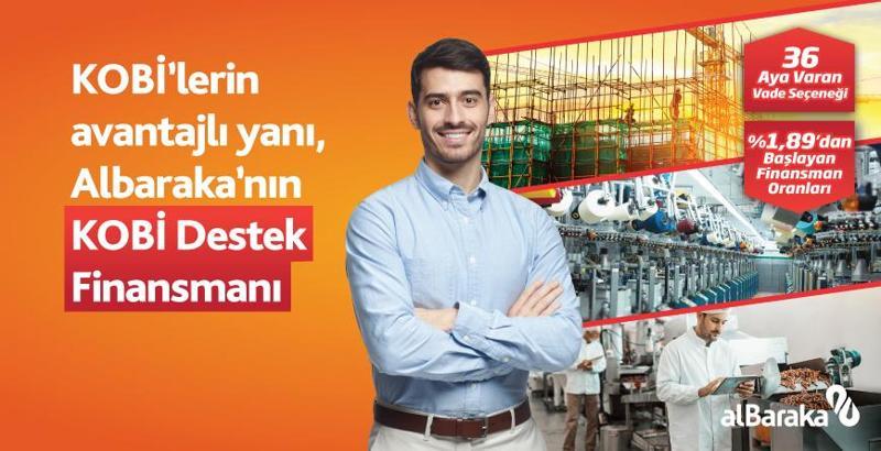 Albaraka Türk’ten KOBİ’lere özel ‘Destek Finansmanı’ kampanyası