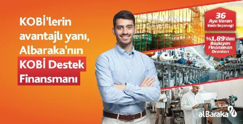 Albaraka Türk’ten KOBİ’lere özel ‘Destek Finansmanı’ kampanyası
