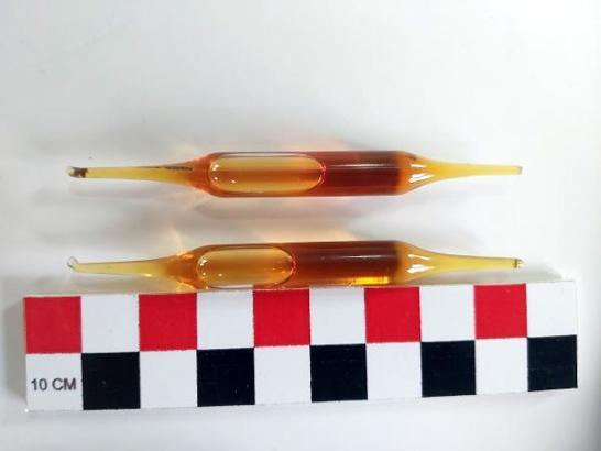 Namazgah Tabyası sur duvarında 112 yıllık serum şişesi bulundu