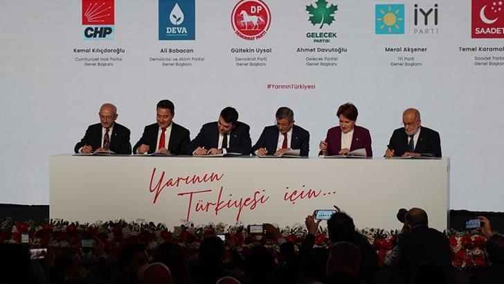 'Güçlendirilmiş Parlamenter Sistem' mutabakat metni imzalandı