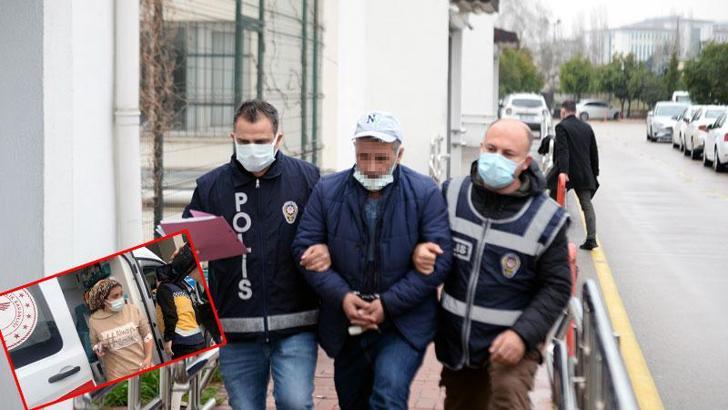Eşini kürekle dövdü, tutuklandı
