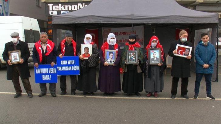 Muş'taki evlat nöbetinde 46'ncı hafta; aile sayısı 28 oldu