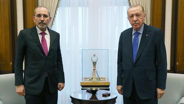 Cumhurbaşkanı Erdoğan, Ürdün Başbakan Yardımcısı Safadi'yi kabul etti