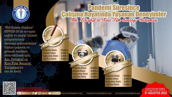 Sağlık-Sen ‘Anı, Fotoğraf ve Kısa Film Senaryo Yarışması'na başvurular başladı