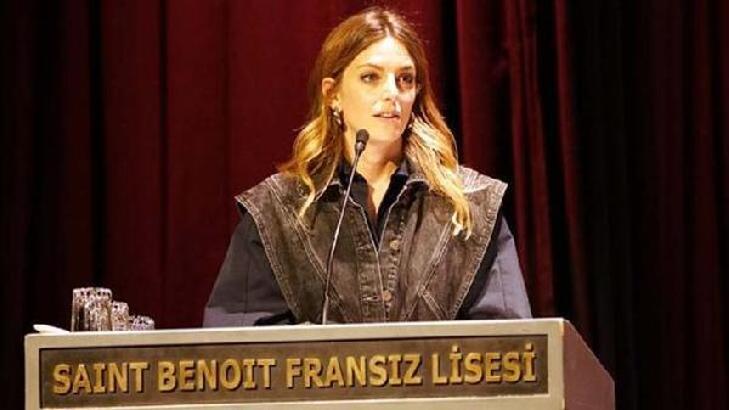 Ünlü Oyuncu Bige Önal, Saint Benoît Lisesi Best Buddies Kulübü Eşleştirme Töreninde