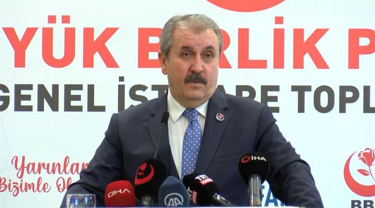 BBP Genel Başkanı Destici: Rusya'nın işgal girişimini reddediyoruz