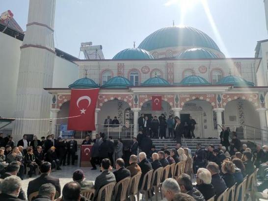 Nazilli'de Hacı Ethem Camii dualarla açıldı