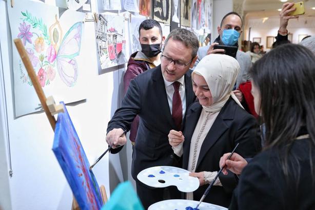 Başakşehir’deki kadınlar 8 Mart etkinliğinde bir araya geldi