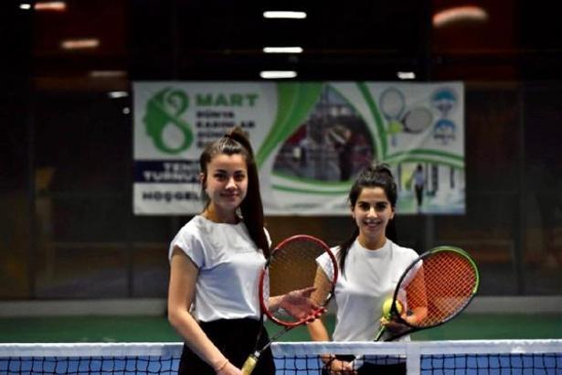 Büyükşehir Spor A.Ş.'den kadınlara özel tenis turnuvası