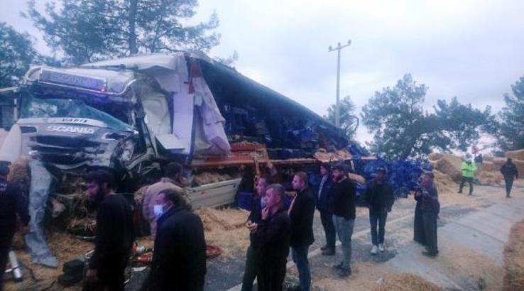 Gazipaşa'da trafik kazası: 2 yaralı