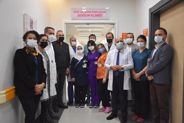 Prof. Dr. Besim Ömer Akalın'ın adı doğum kliniğine verildi