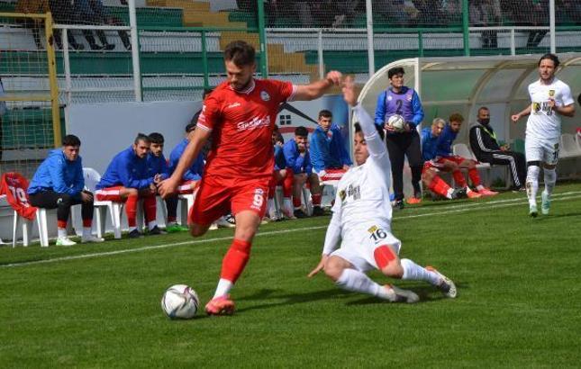 Serik Belediyespor - Bayburt Özel İdare Spor: 1-1