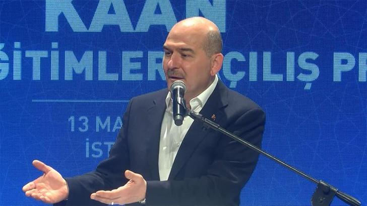 Süleyman Soylu 'KAAN' isimli uygulama eğitimleri açılış programına katıldı