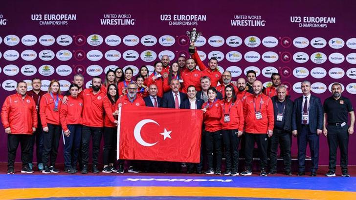 U23 Güreş Milli Takımından tarihi başarı