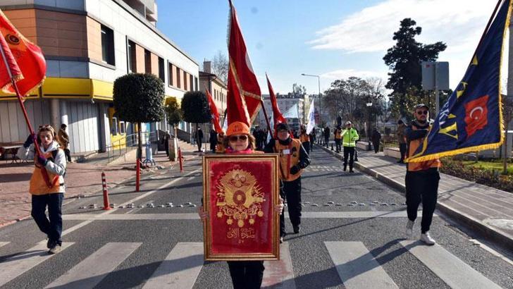Tekirdağ'dan Çanakkale'ye, '57'nci Alay Vefa Yürüyüşü' başladı
