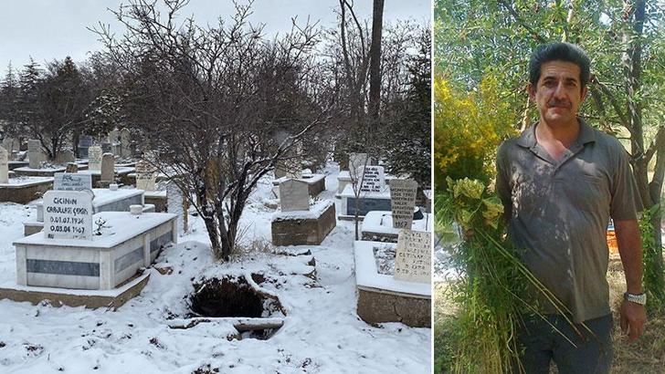 Mezarlıkta define kazısı yapan 4 şüpheliden biri profesör çıktı