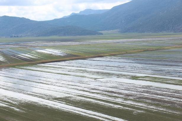 Bucak Ovası su altında