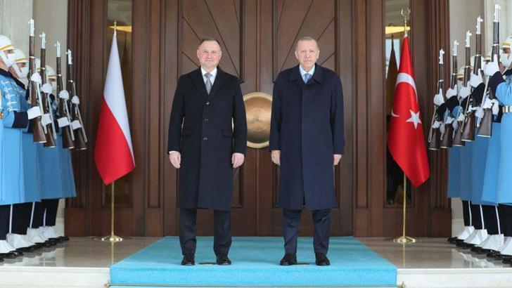 Cumhurbaşkanı Erdoğan, Polonyalı mevkidaşı Duda ile görüştü
