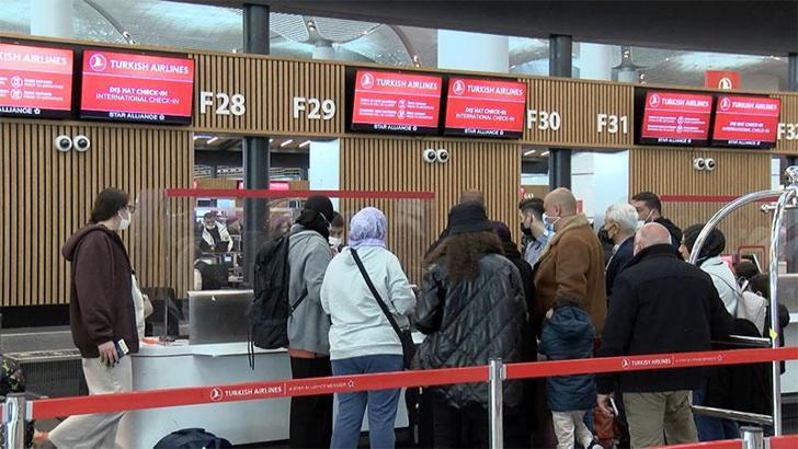 THY beklenen kar yağışı nedeniyle İstanbul Havalimanı'ndan 57 seferini iptal etti